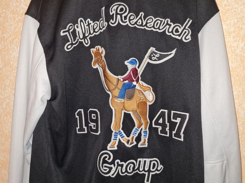 Lrg college jacke bestickt - college,