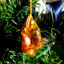 Großer Bernstein Anhänger 