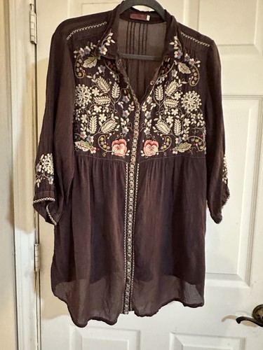 Johnny was 4 sleeve brown - 3/4,
