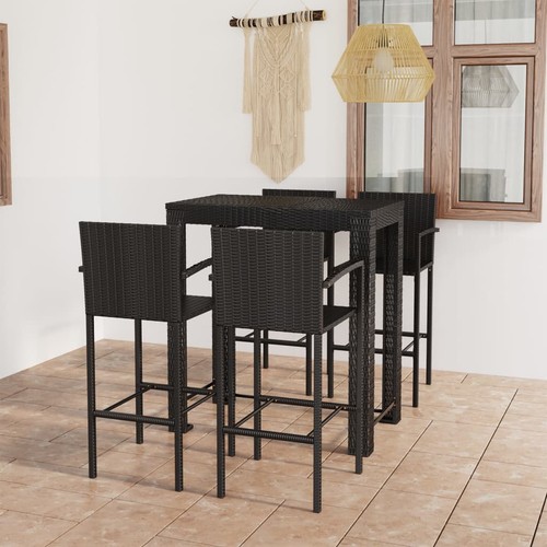 Gartenbar set tlg poly - set, 5-tlg.