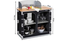 Berger Küchenbox Deluxe, Campingzubehör Wohnmobil Outdoor Wohnwagen;..  B-Ware