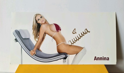 Annina ucatis autogrammkarte - annina,