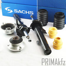 2x SACHS Stoßdämpfer + Domlager + Staubmanschette vorne für BMW E81 E87 E82 E88