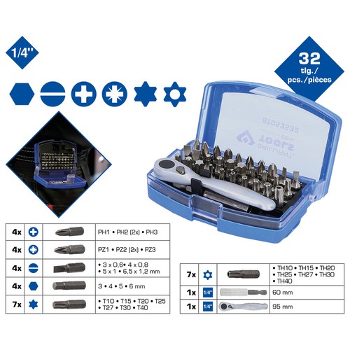 Tools brilliant bit satz - brilliant,