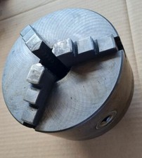 Klopper Drehfutter 160 mm  mit Gewindeanschluß  3-Backenfutter