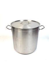 Gastro Suppentopf Suppenkessel Dm. ca. 40 cm H. ca. 40 cm Volumen ca. 50 Liter