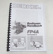 Betriebsanleitung (Bedienerhandbuch) FP4A 2204 bis Bj.88 Contour 2
