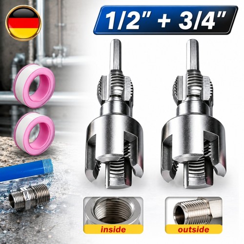 Rohrgewindeschneider set - 2x, rohrgewindeschneider-set