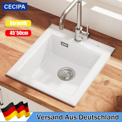 45x50cm keramik küchenspüle - keramik,