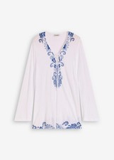 Strand Tunika aus Viskose Gr