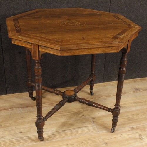 Couchtisch achteckiger tisch - couchtisch,