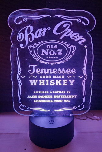 Led bar mancave schild - bar,