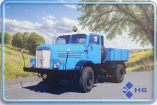Blechschild Schild 20x30 cm - IFA H6 DDR LKW Oldtimer