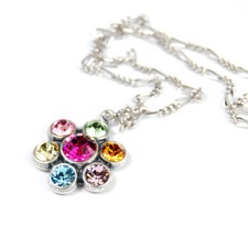 KRIKOR Damen Blumen Anhänger