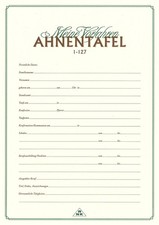 RNK Verlag Ahnentafel "Meine
