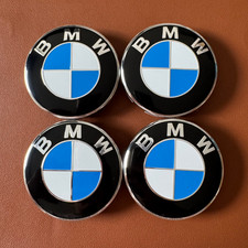 4x BMW 68mm Nabenabdeckungen Nabendeckel 3er 5er 6er 7er X1 X3 X5 Z4 36136783536