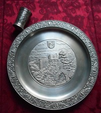 Zinnteller,  Wandteller