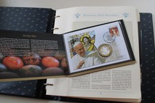 Vatikan Sammelalbum Numisbriefe und Marken von Papst Franziskus aus Borekabo!!!
