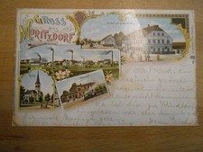 Litho Moritzdorf Bahnhof b Ottendorf-Okrilla Radeburg Dresden