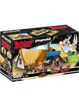 PLAYMOBIL Asterix 71266 Hütte des Verleihnix Fischhändler Verleihnix & Frau