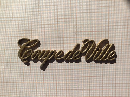 Cadillac coupe ville goldig - cadillac, de