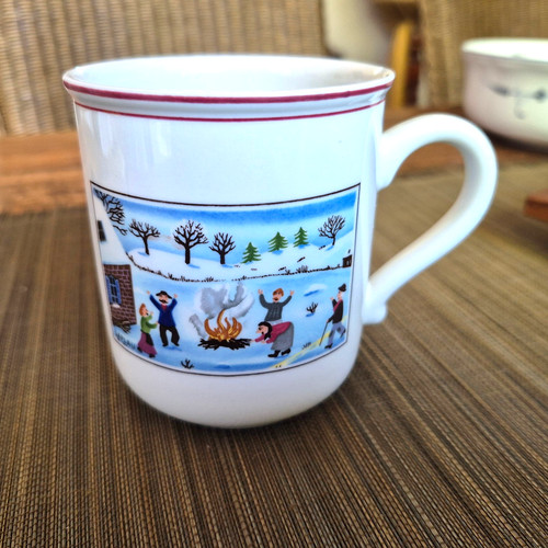 Design naif christmas - v&b,