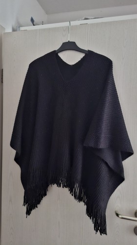 Damen poncho überwurf xl - damen, poncho/Überwurf