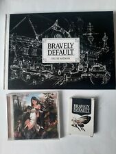 Bravely Default Artbook + ungeöffnete Soundtrack CD + Kartenspiel