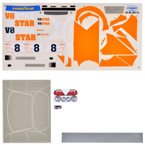 Dekorbogen star jaguar - dekorbogen, 1:10