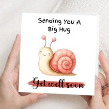 Karte Get Well Soon für