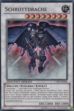 YU-GI-OH, SCHROTTDRACHE, SR, CT09-DE006, LIM, TOP