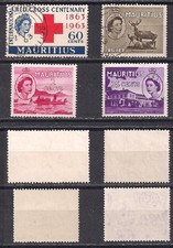 Mauritius 4 Briefmarken **,gestempelt (siehe Foto)