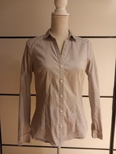 H&M Bluse Gr. 38 helles grau