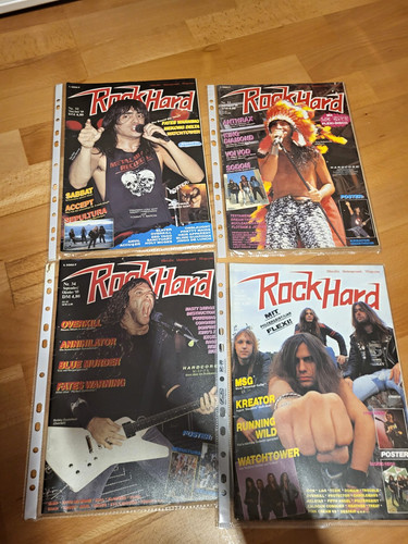 Alte rock hard magazine - alte,