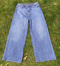 Mädchen/Damen Jeans Hose Gr. 40 von C&A Schlaghose