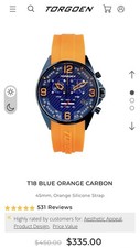 Torgoen T18 Blue Orange Carbon