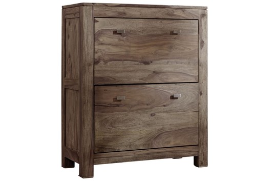 Schuhschrank sheesham - schuhschrank,