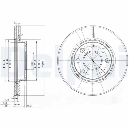 Bremsscheiben für opel - bremsscheiben,