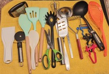 Kochutensilien Set! 19 verschiedene Küchenhelfer gebraucht, Zerkleinerer Elektro