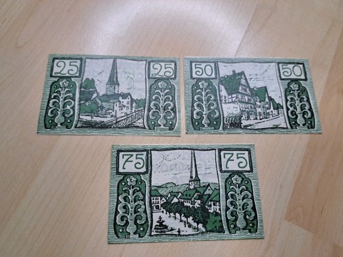 Set notgeldschein holzminden - set,