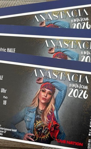 Anastacia konzertkarten - anastacia,