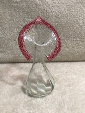 ALTE ORCHIDEENVASE AUS GLAS