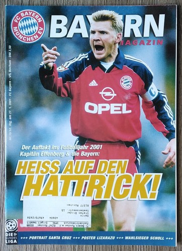 Programm bundesliga 2000 fc - programm,