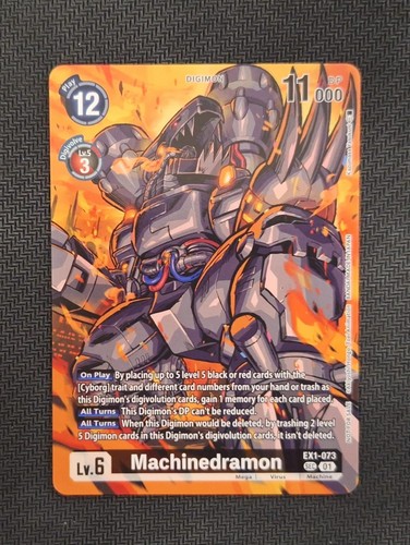 Digimon tcg machinedramon - tcg,
