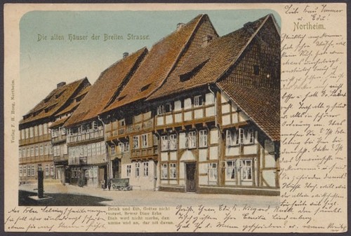 Northeim die alten häuser - northeim,,