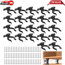 22 Stück Sockelleisten Clips Küche, Küchen Sockelleisten Clips mit 66 Schrauben,