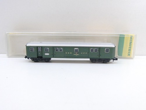 Minitrix 3027 gepäckwagen - n,