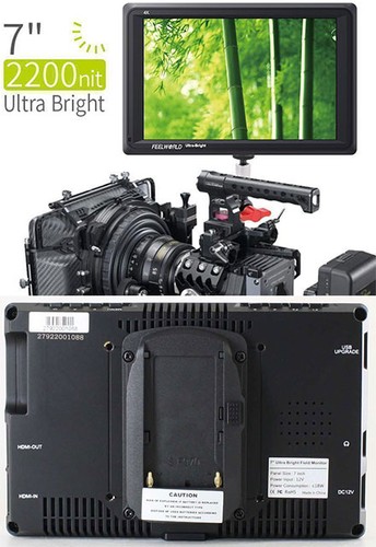 Feelworld fw279 4k hdmi - 7",