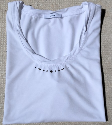 Lucia top weiß - weiß, mit
