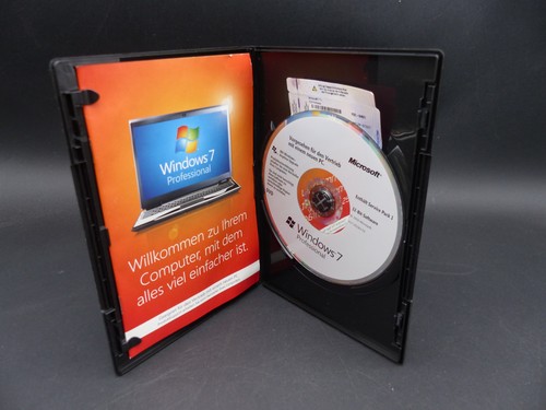 Windows professional mit sp1 - 7,